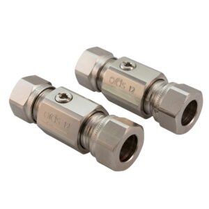 Oras 281087/2 ball shut-off pair 10x12